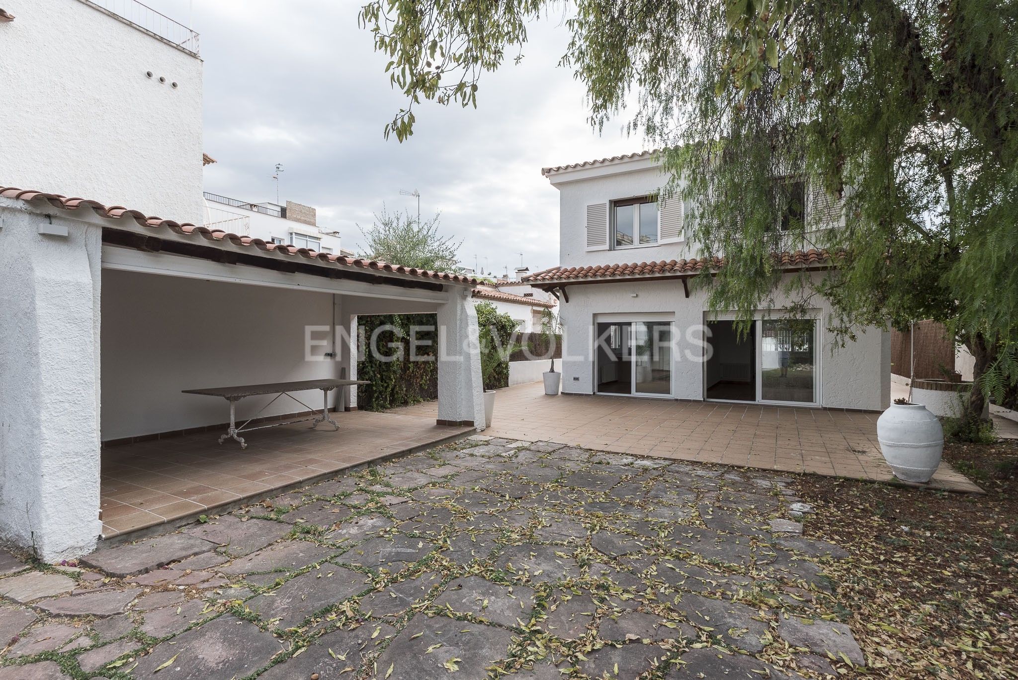 Exterior view of House or chalet for sale in Sitges  with Air Conditioner, Heating and Private garden