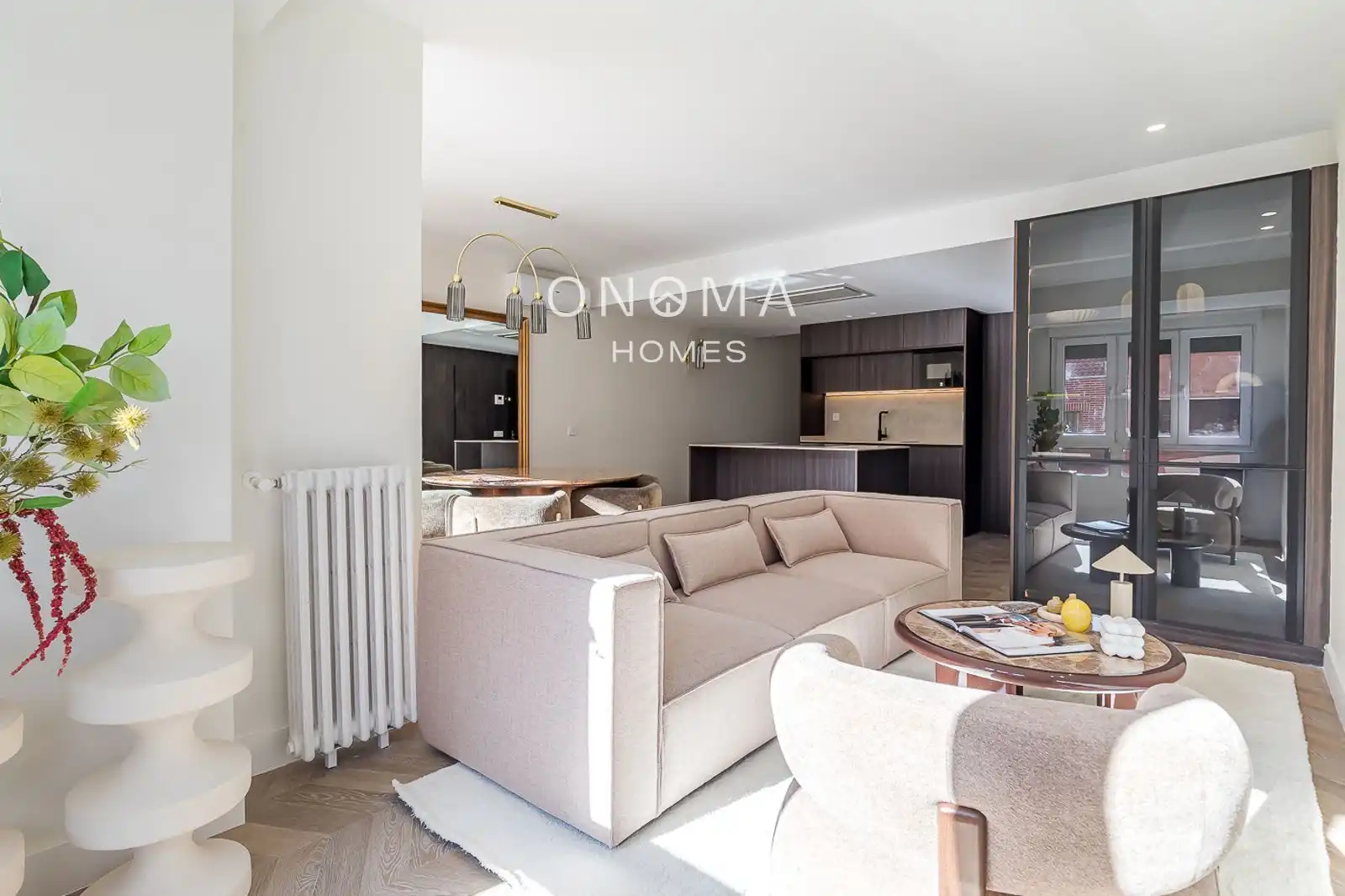 Sala de estar de Piso en venta en Madrid con Aire acondicionado, Calefacción y Parquet