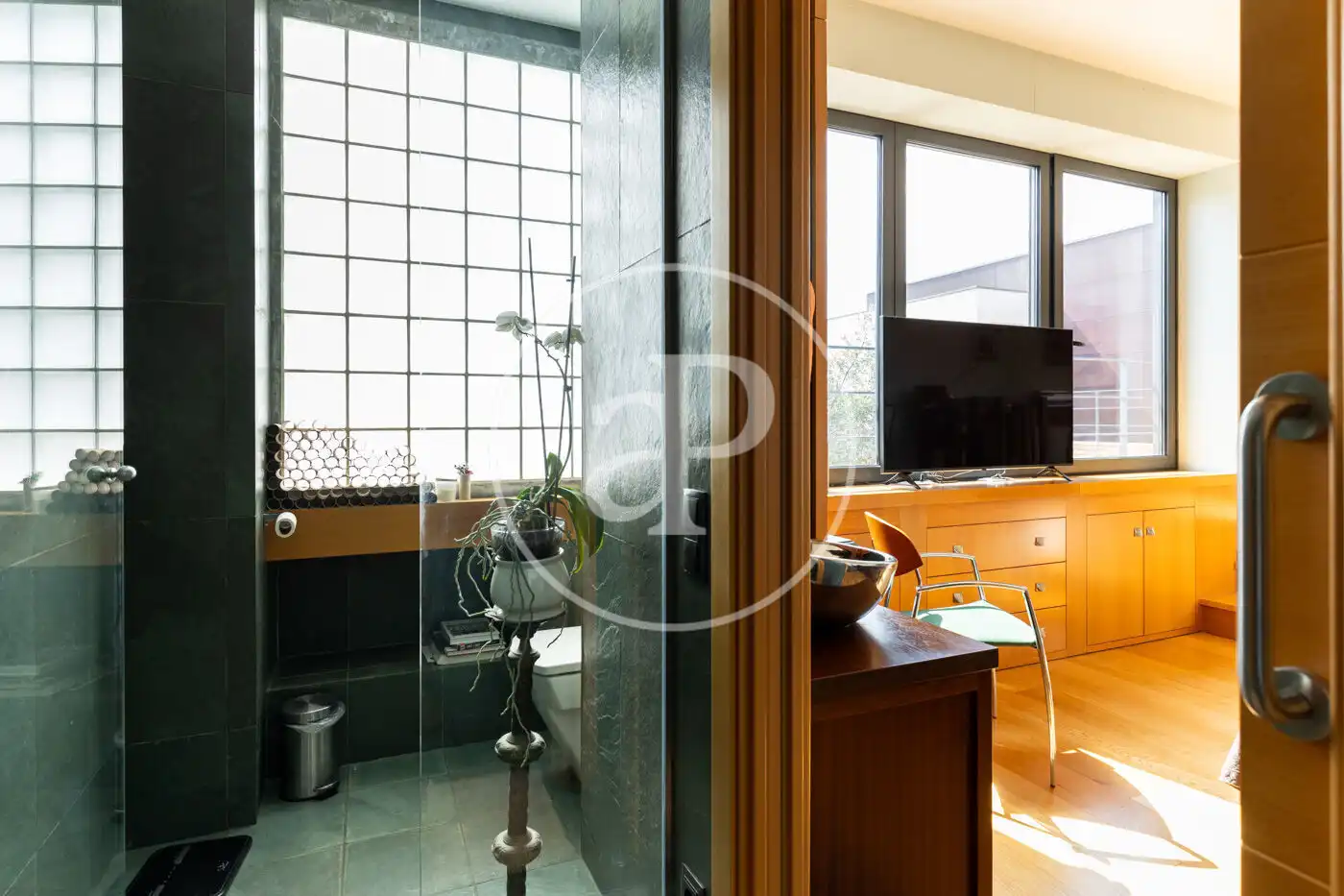 Bathroom of Houses for sale in Sant Cugat del Vallès  with Air Conditioner, Heating and Private garden
