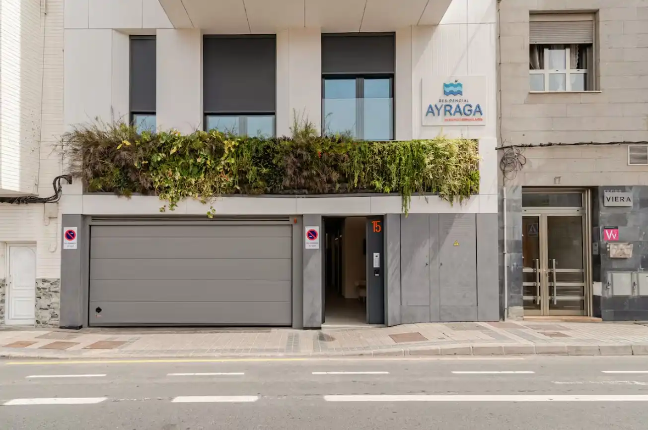 Vista exterior de Apartamento de alquiler en Las Palmas de Gran Canaria con Aire acondicionado, Calefacción y Parquet