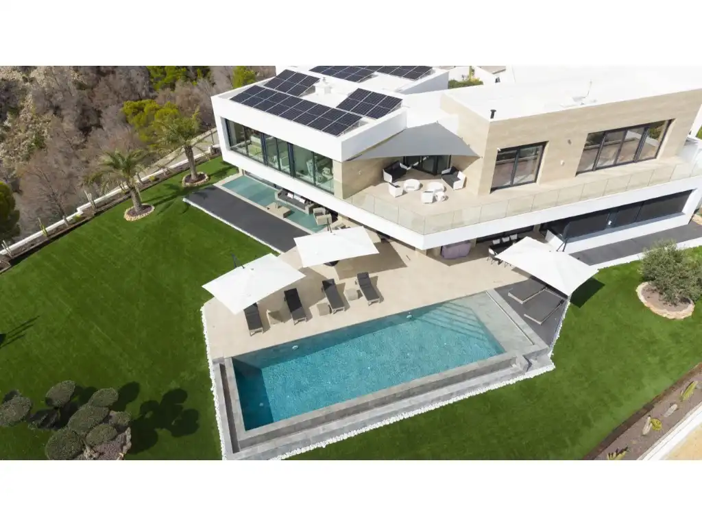Piscina de Casa o chalet en venta en Altea con Aire acondicionado, Calefacción y Jardín privado
