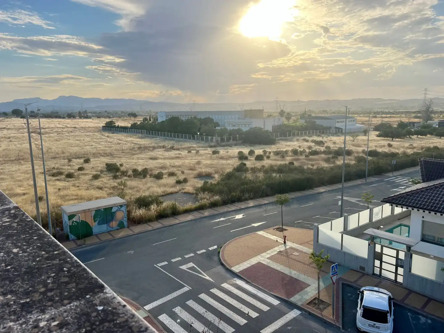 Vista exterior de Piso en venta en Murcia con Aire acondicionado, Calefacción y Trastero
