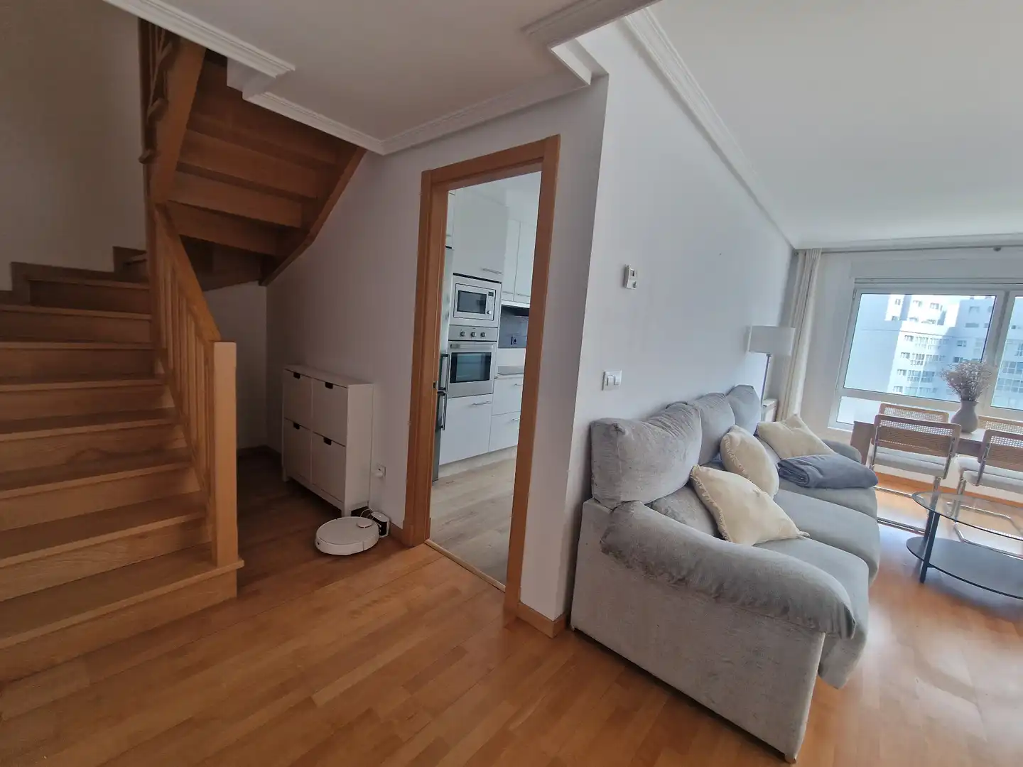 Living room of Duplexes for sale in Narón  with Heating, Terrace and Storage room