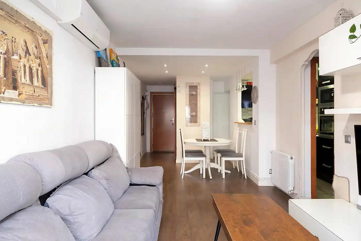 Sala de estar de Piso en venta en Barcelona con Aire acondicionado, Calefacción y Terraza