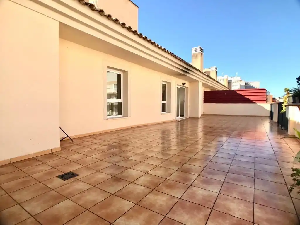 Terrasse von Dachboden zum Verkauf in  Palma de Mallorca mit Klimaanlage, Parkett und Terrasse