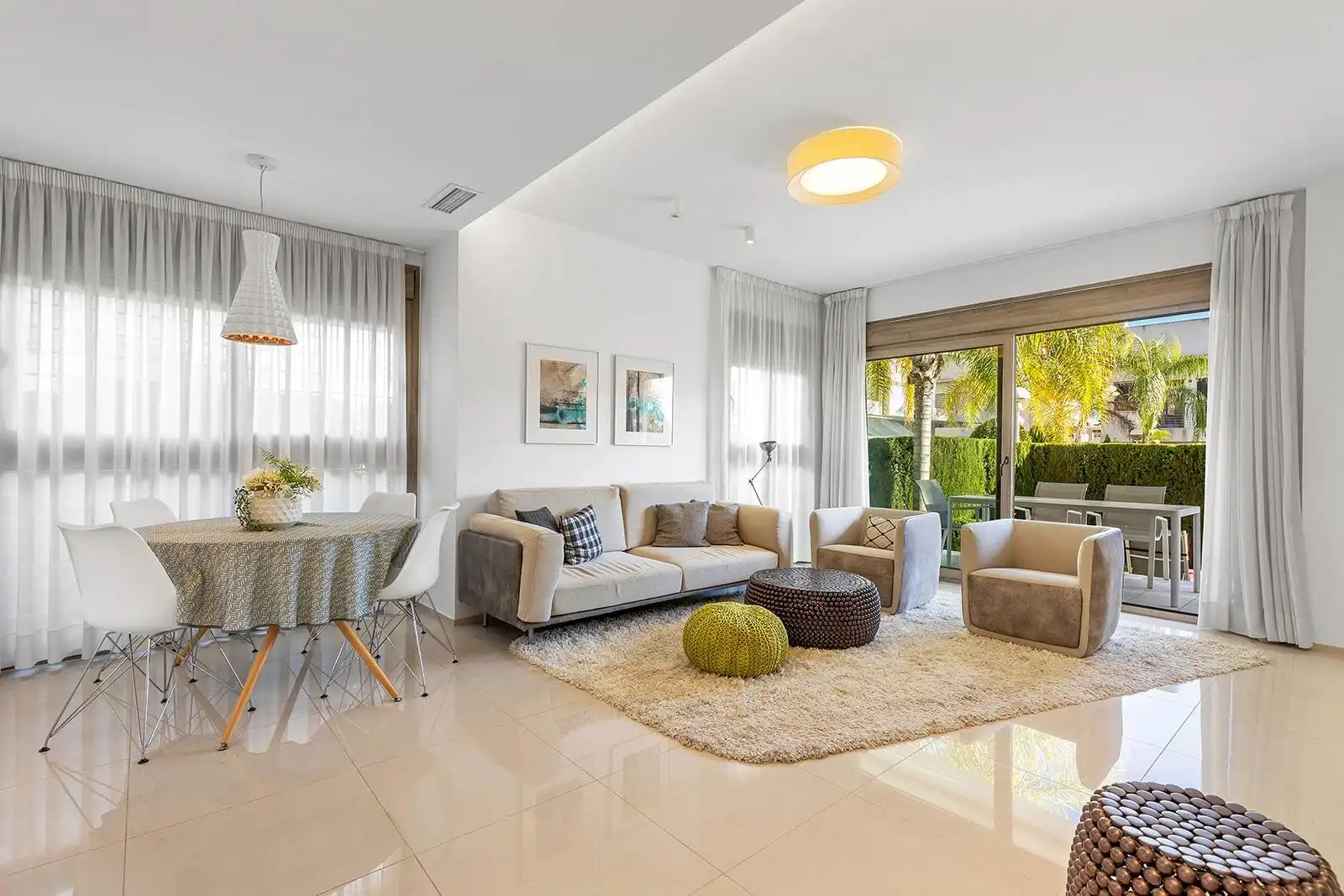 Living room of Duplexes for sale in Rojales  with Air Conditioner, Heating and Private garden