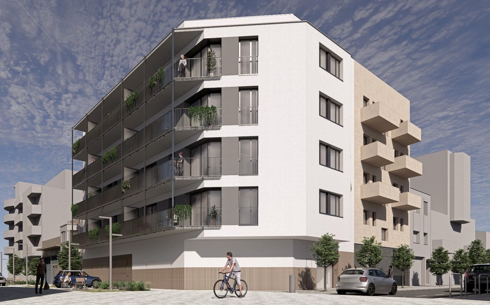 Exterior view of Flat for sale in El Prat de Llobregat  with Heating and Terrace