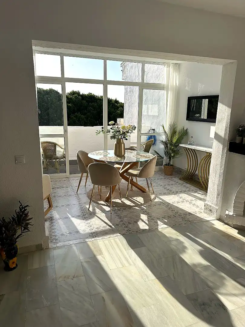 Dining room of Attic for sale in Mijas  with Air Conditioner, Terrace and Furnished