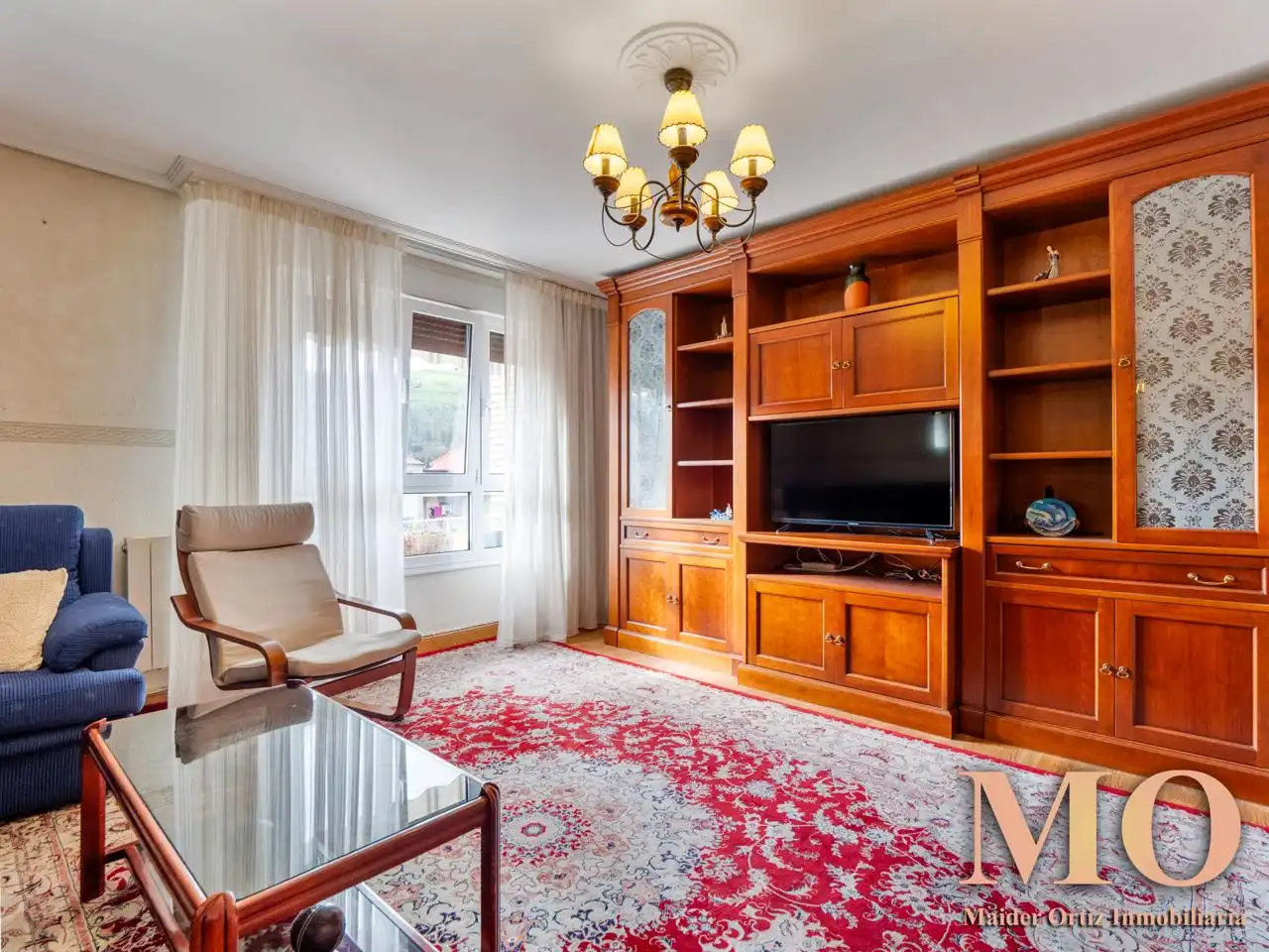 Wohnzimmer von Wohnung zum Verkauf in Bergara mit Heizung