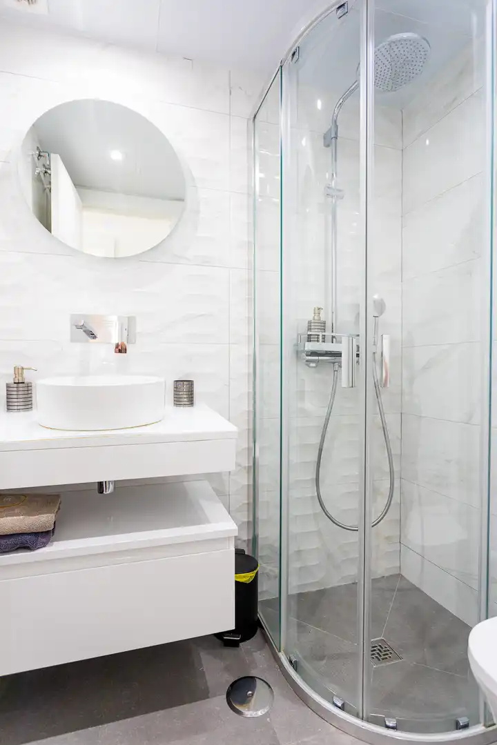 Bany de Apartament en venda en Marbella amb Aire condicionat, Terrassa i Traster