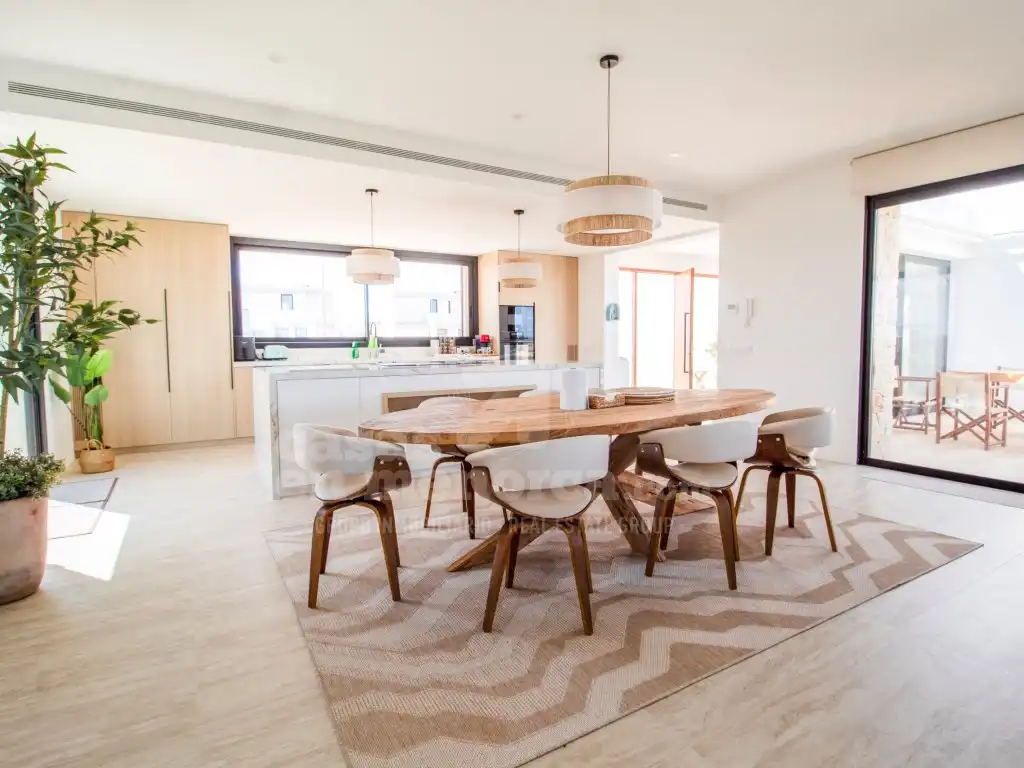 Dining room of Houses for sale in Ciutadella de Menorca  with Air Conditioner, Private garden and Terrace