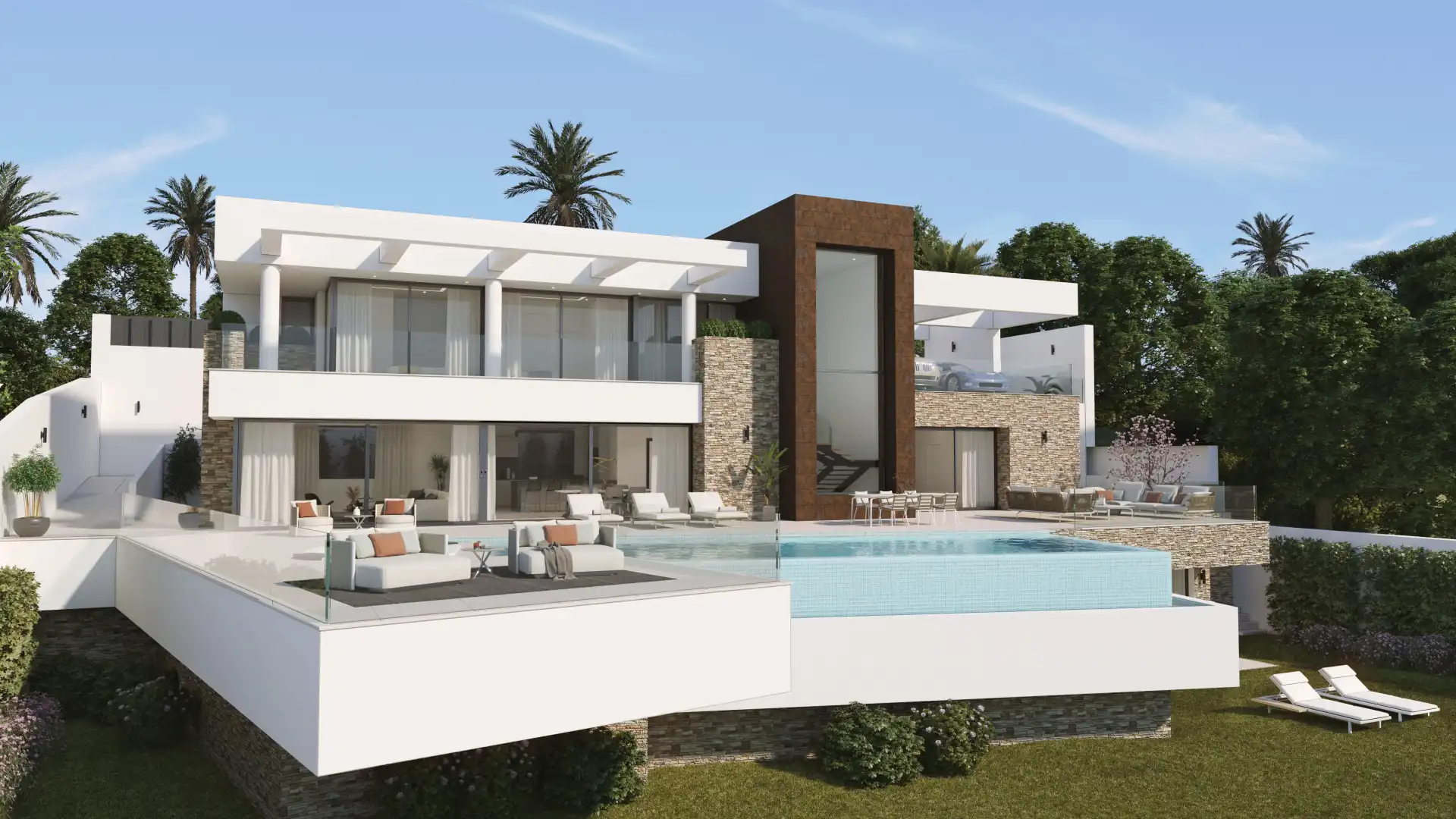 Casa con piscina en venta en Manilva Pueblo