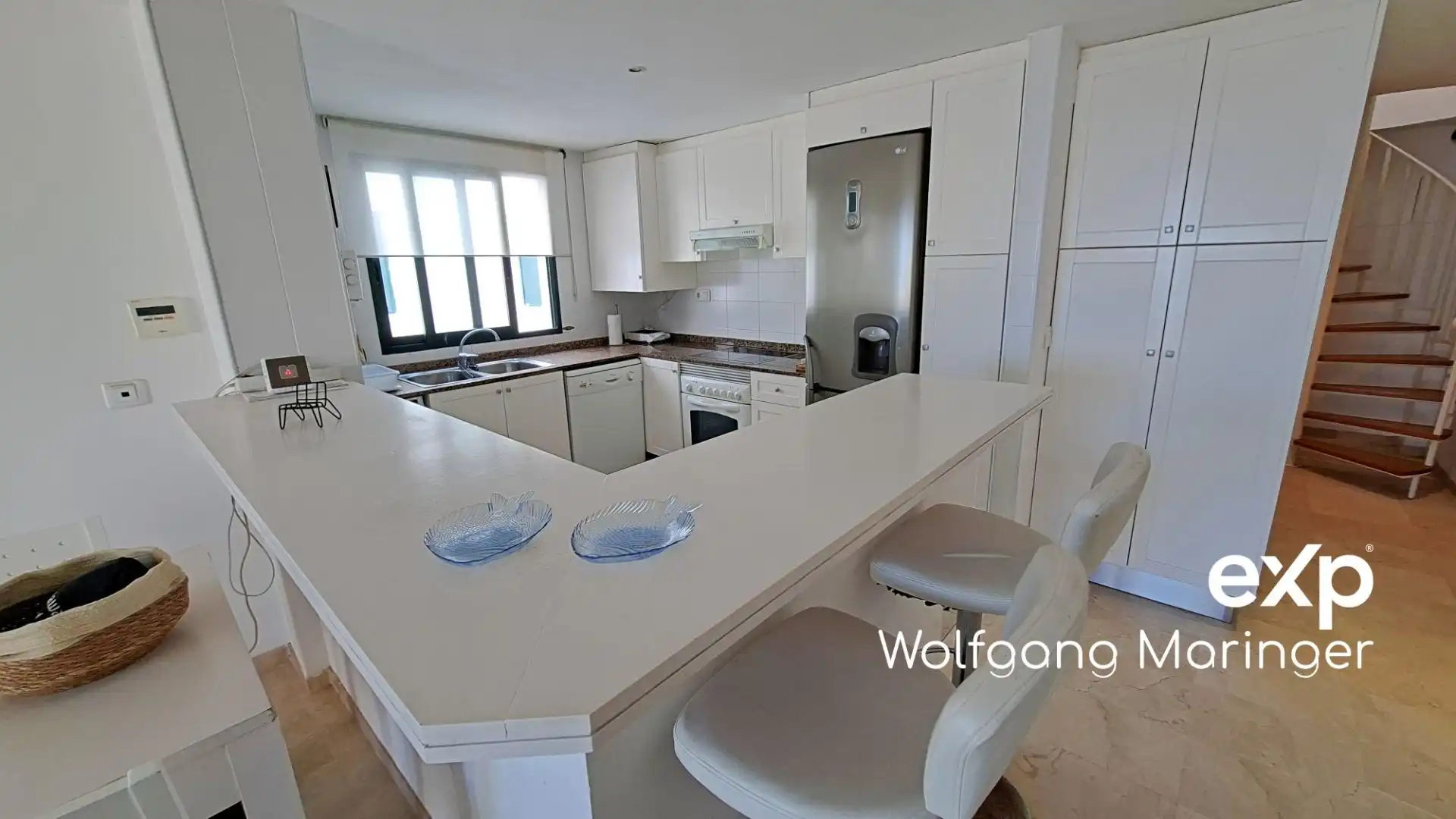 Kitchen of Attic for sale in Oliva  with Air Conditioner, Heating and Private garden