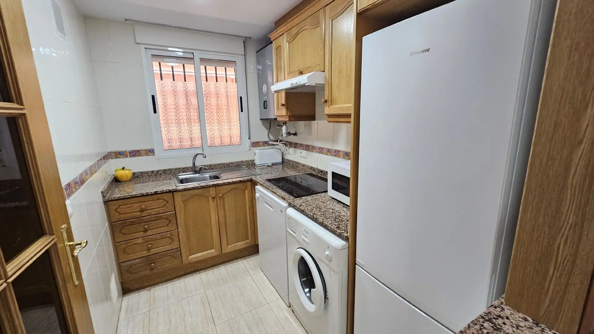 Cocina de Apartamento en venta en Oropesa del Mar / Orpesa con Aire acondicionado, Calefacción y Terraza