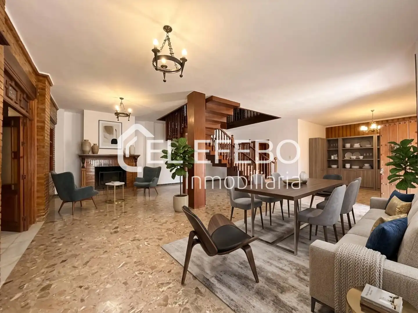 Sala de estar de Casa o chalet en venta en Antequera con Terraza, Trastero y Piscina