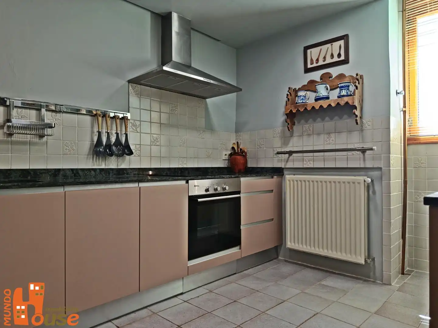 Küche von Wohnung zum Verkauf in Real Sitio de San Ildefonso mit Heizung und Balkon