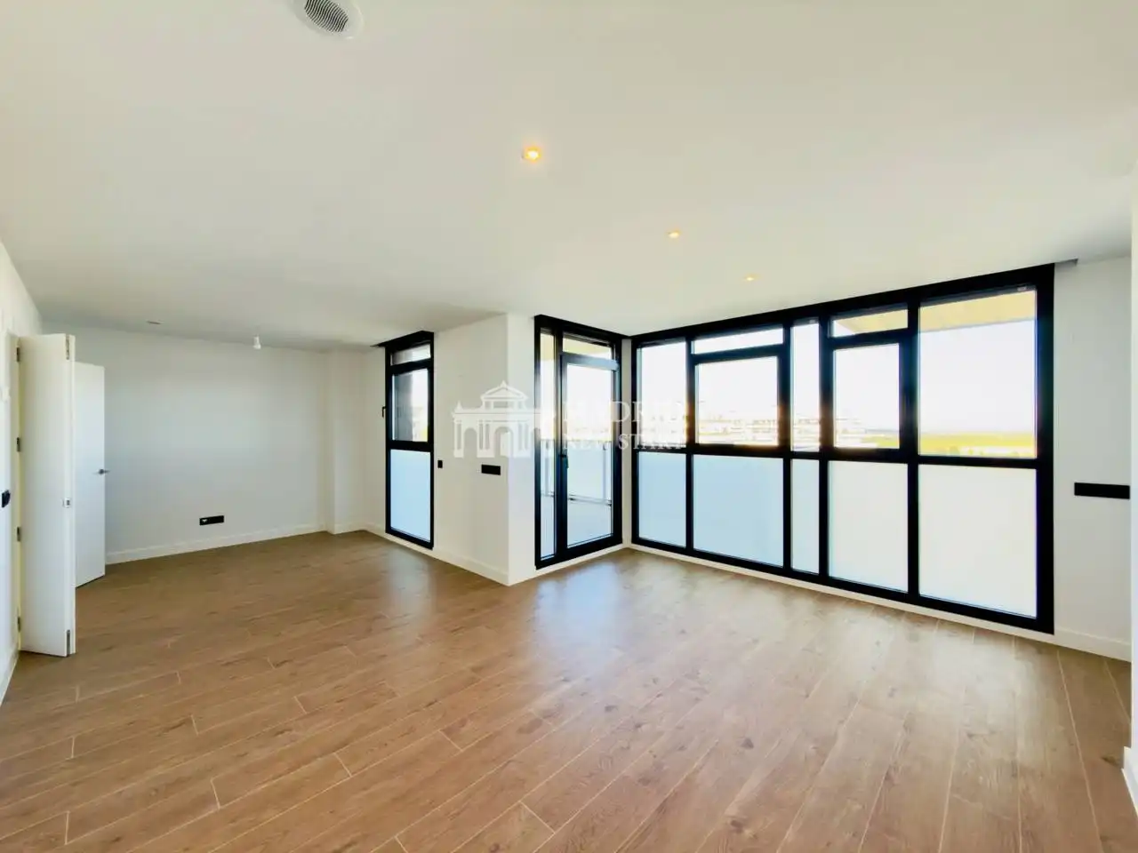 Wohnzimmer von Wohnung zur Miete in Tres Cantos mit Klimaanlage, Heizung und Terrasse