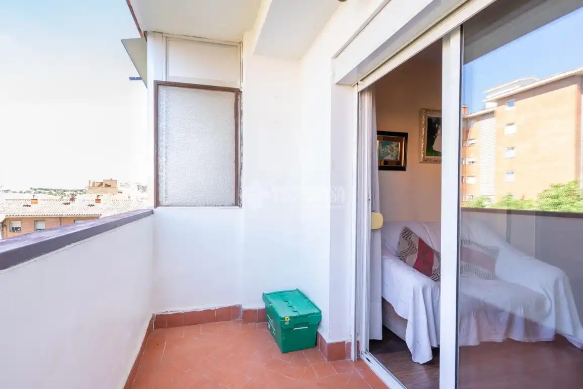 Balcony of Flat for sale in Madrid  with Heating and Terrace
