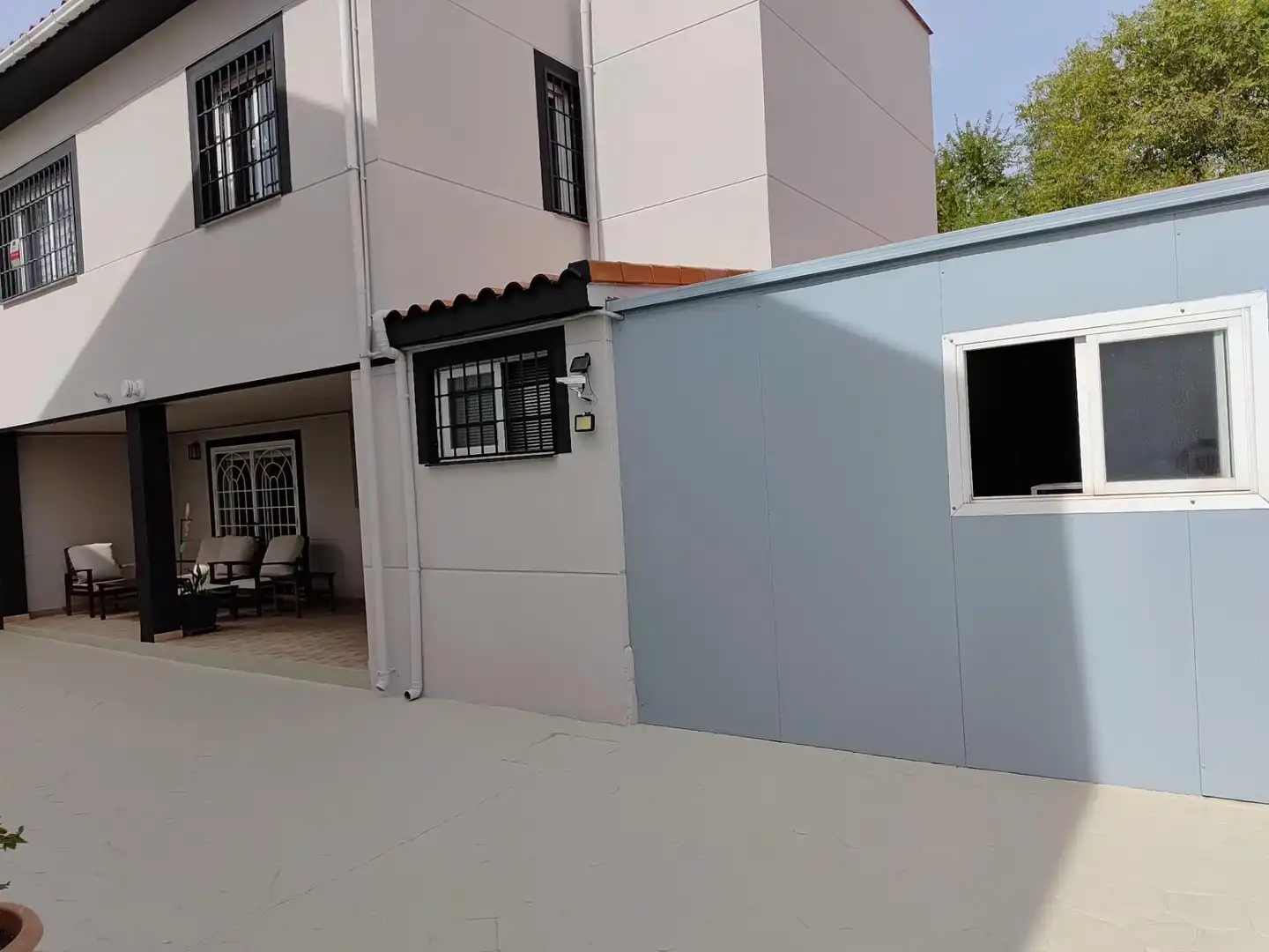 Vista exterior de Casa o chalet en venta en  Madrid Capital con Aire acondicionado, Calefacción y Jardín privado