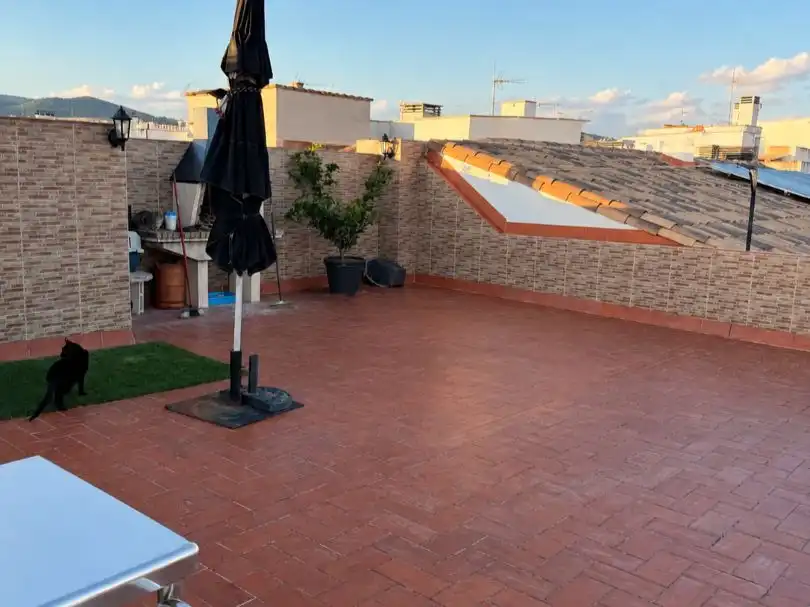 Terrace of Flat for sale in Nucli Urbà  