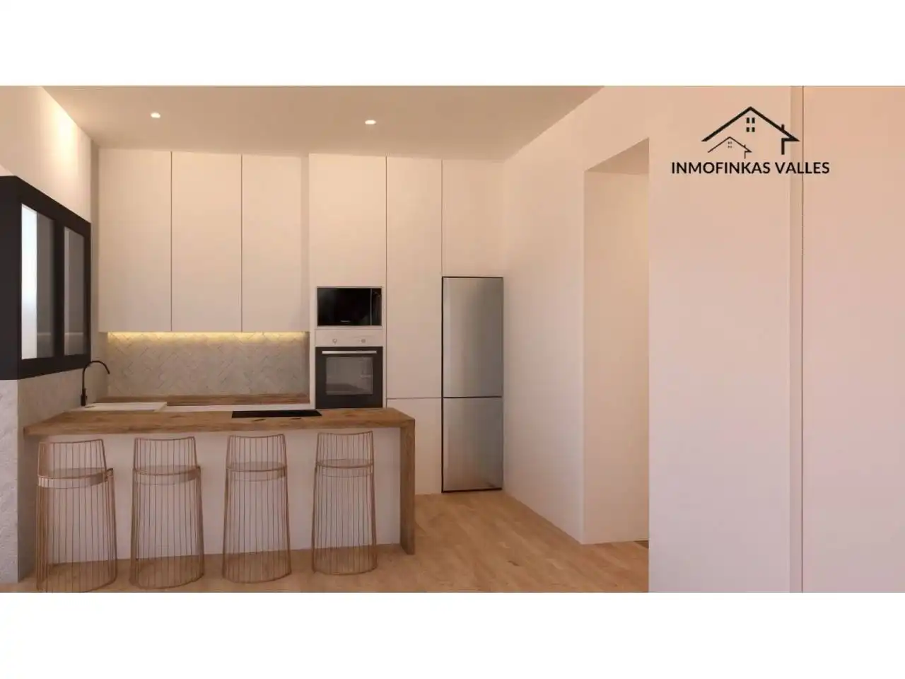 Cocina de Casa o chalet en venta en Santa Eulàlia de Ronçana con Aire acondicionado, Calefacción y Jardín privado