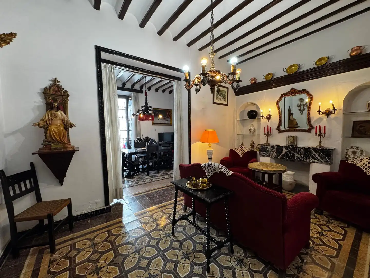 Living room of Houses for sale in Alhaurín El Grande  with Air Conditioner, Heating and Terrace