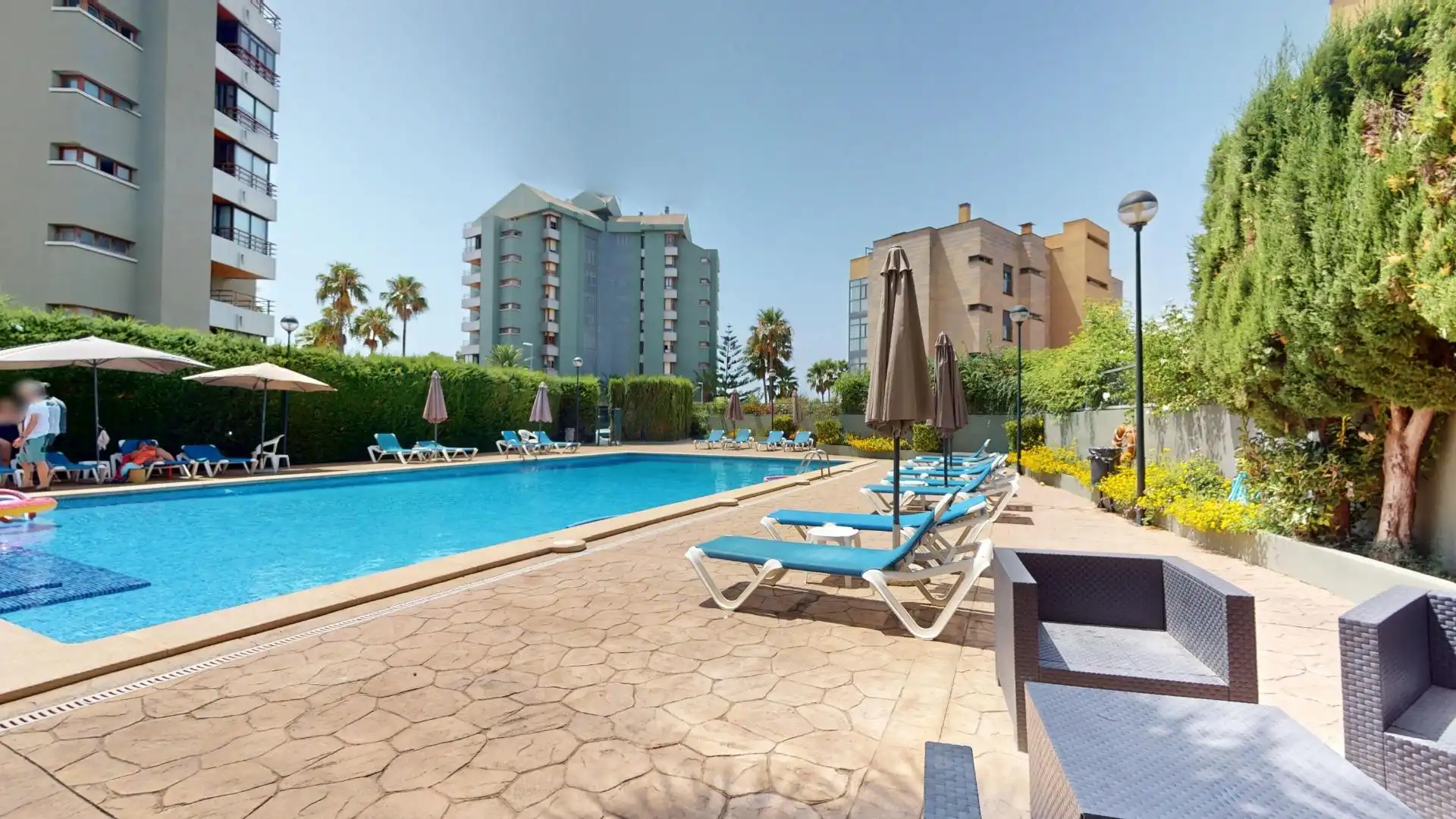 Piscina de Pis en venda en  Palma de Mallorca amb Aire condicionat, Jardí privat i Parquet