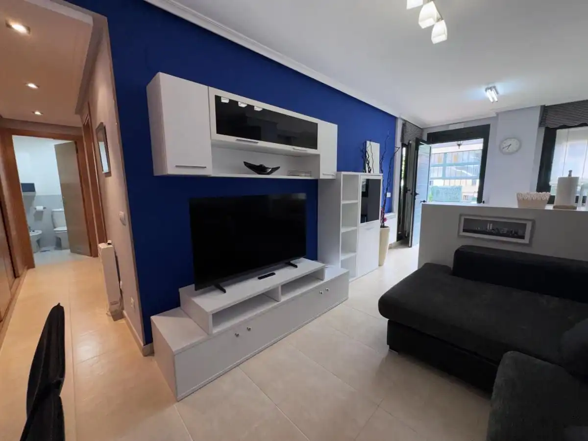 Sala de estar de Apartamento en venta en Llanes con Calefacción, Terraza y Trastero
