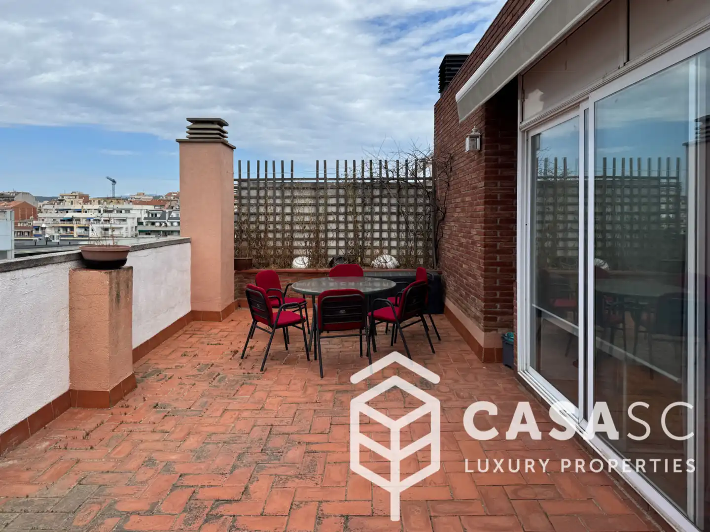 Terrace of Attic for sale in Sant Cugat del Vallès  with Air Conditioner, Heating and Parquet flooring