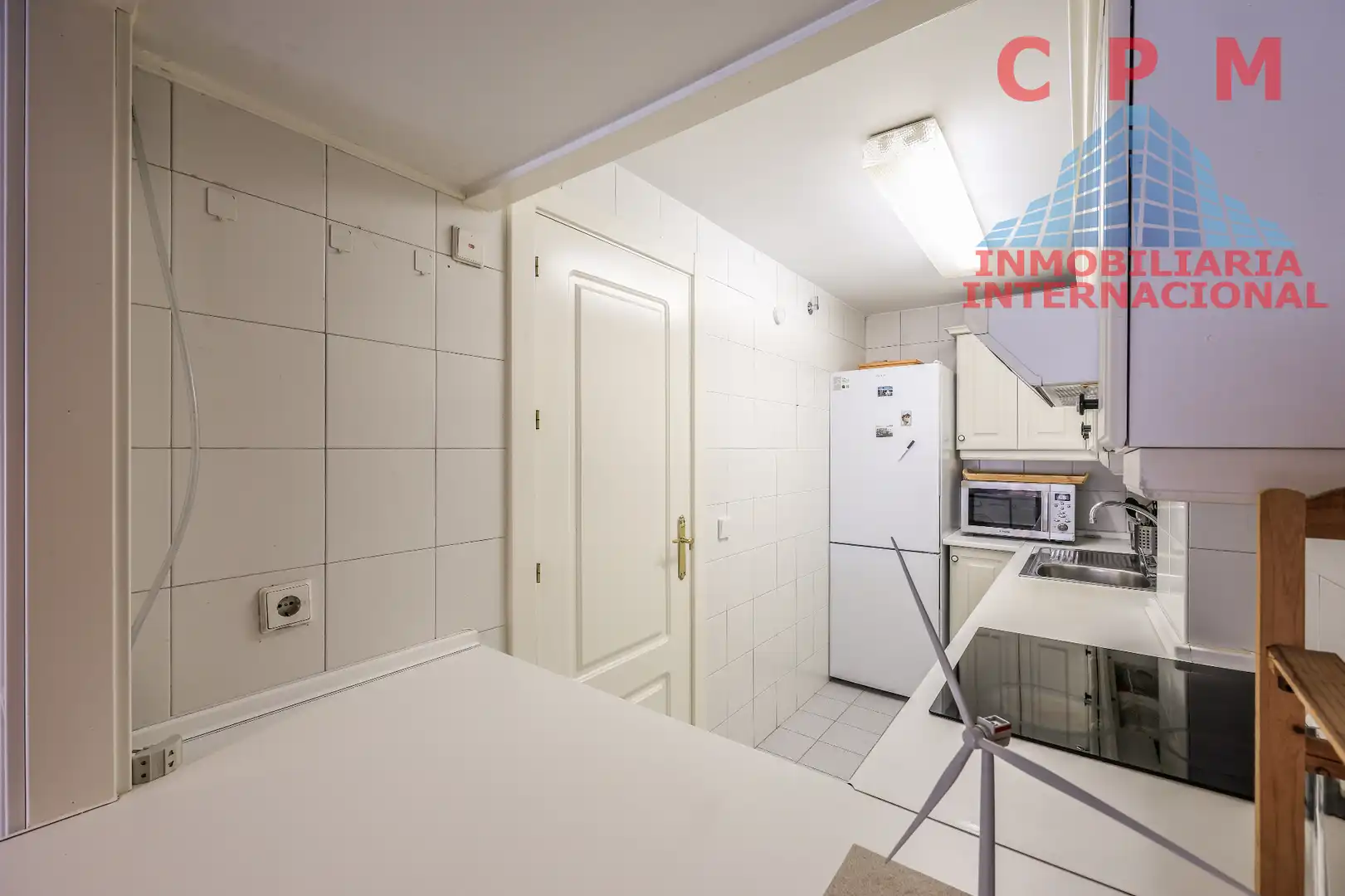 Küche von Wohnung zur Miete in Madrid mit Klimaanlage, Heizung und Parkett