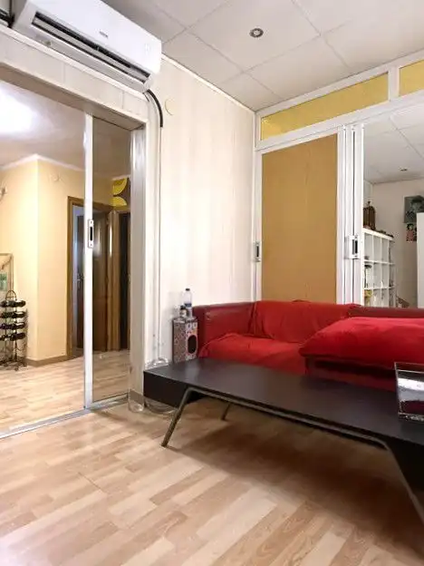 Sala d'estar de Àtic en venda en Sant Boi de Llobregat amb Aire condicionat, Calefacció i Parquet