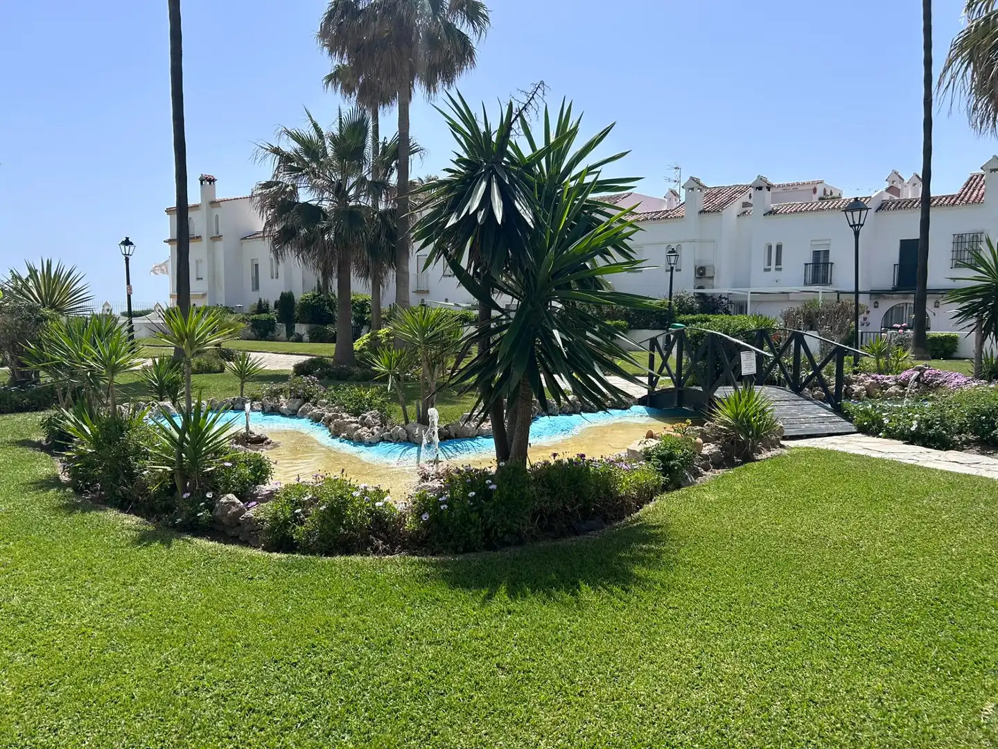 Jardín de Casa adosada en venta en Casares con Terraza, Amueblado y Alarma