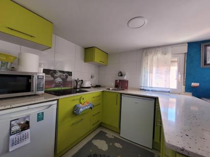 Kitchen of Flat for sale in Santander  with Heating, Furnished and Balcony