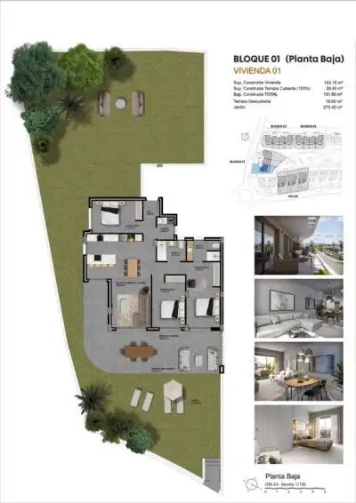 Apartment with pool for sale in Balcón de Finestrat - Terra Marina, imagen 13