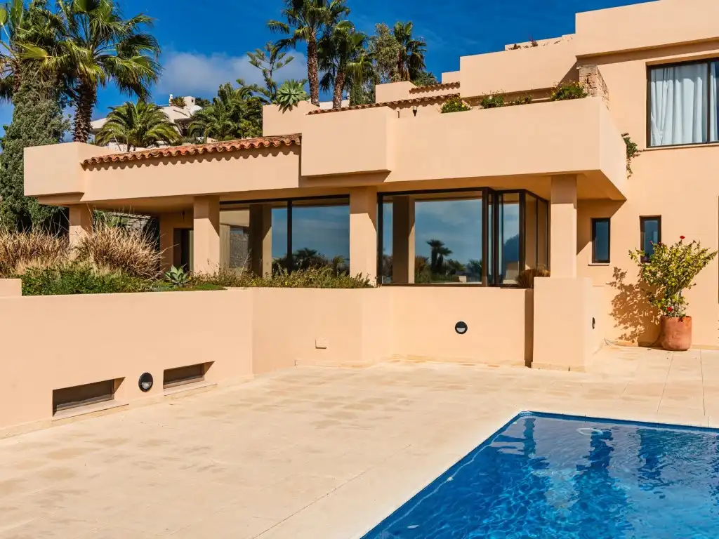 Vista exterior de Apartamento en venta en Sant Josep de sa Talaia con Calefacción y Jardín privado