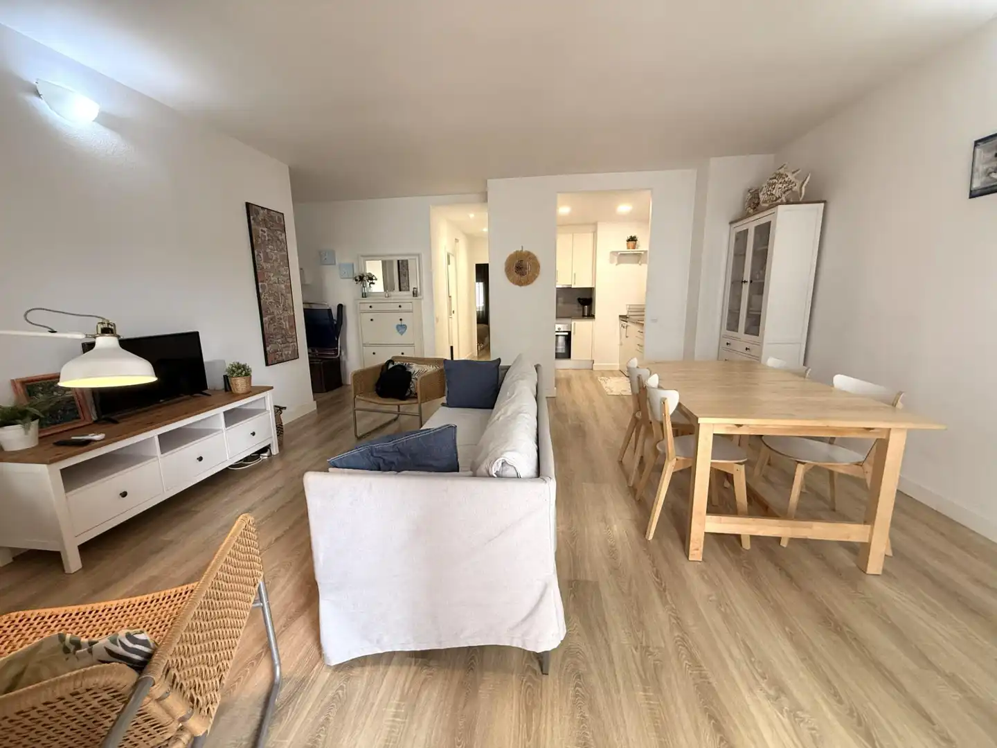 Sala d'estar de Pis en venda en El Vendrell amb Aire condicionat, Calefacció i Parquet