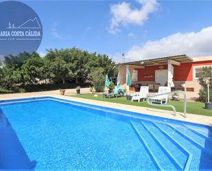 Swimming pool of Country house for sale in Águilas  with Air Conditioner, Terrace and Swimming Pool