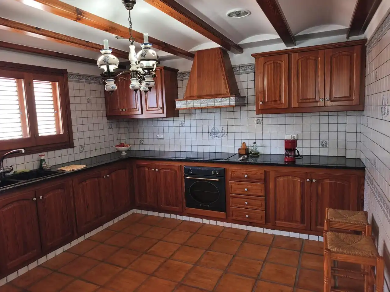 Cocina de Casa o chalet en venta en Favara con Jardín privado, Terraza y Piscina