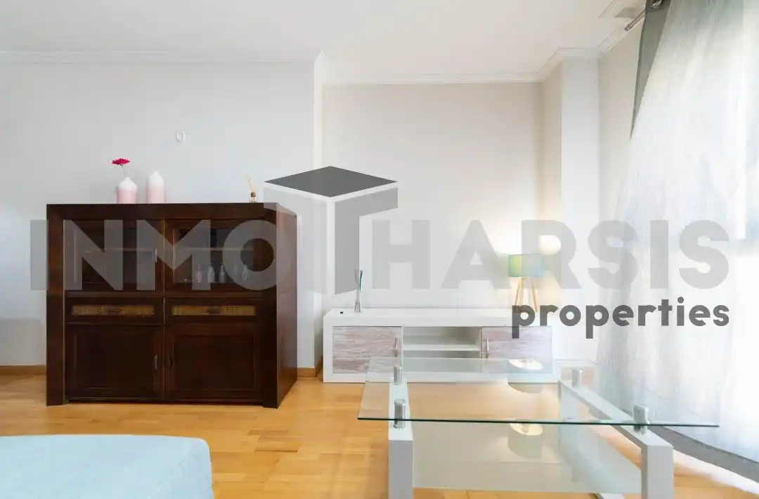 Living room of Flat for sale in Almería  with Air Conditioner, Heating and Private garden