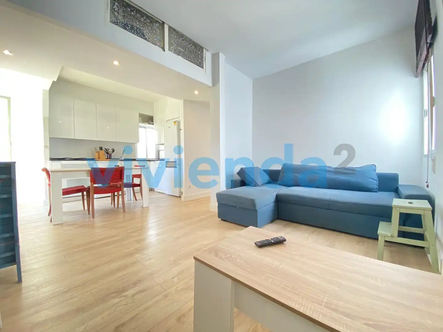 Sala d'estar de Àtic en venda en Madrid amb Aire condicionat, Calefacció i Terrassa