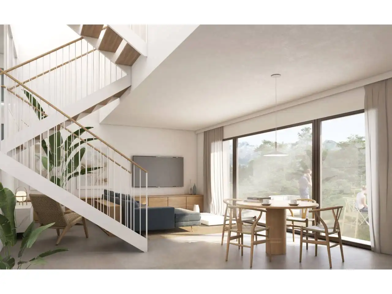 Sala de estar de Casa o chalet en venta en Viladrau con Aire acondicionado, Jardín privado y Terraza