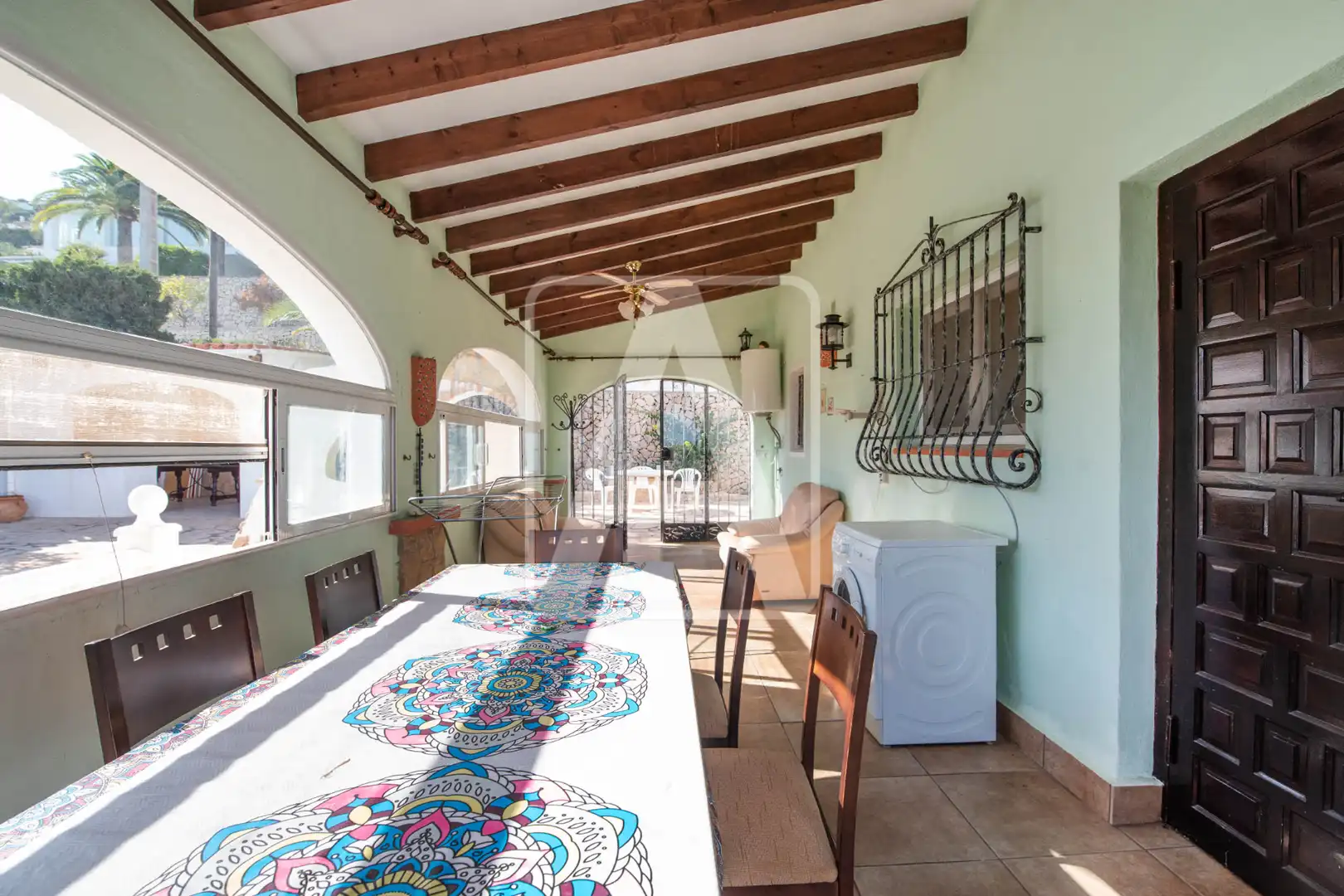 Jardí de Casa o xalet en venda en Moraira amb Aire condicionat, Jardí privat i Terrassa