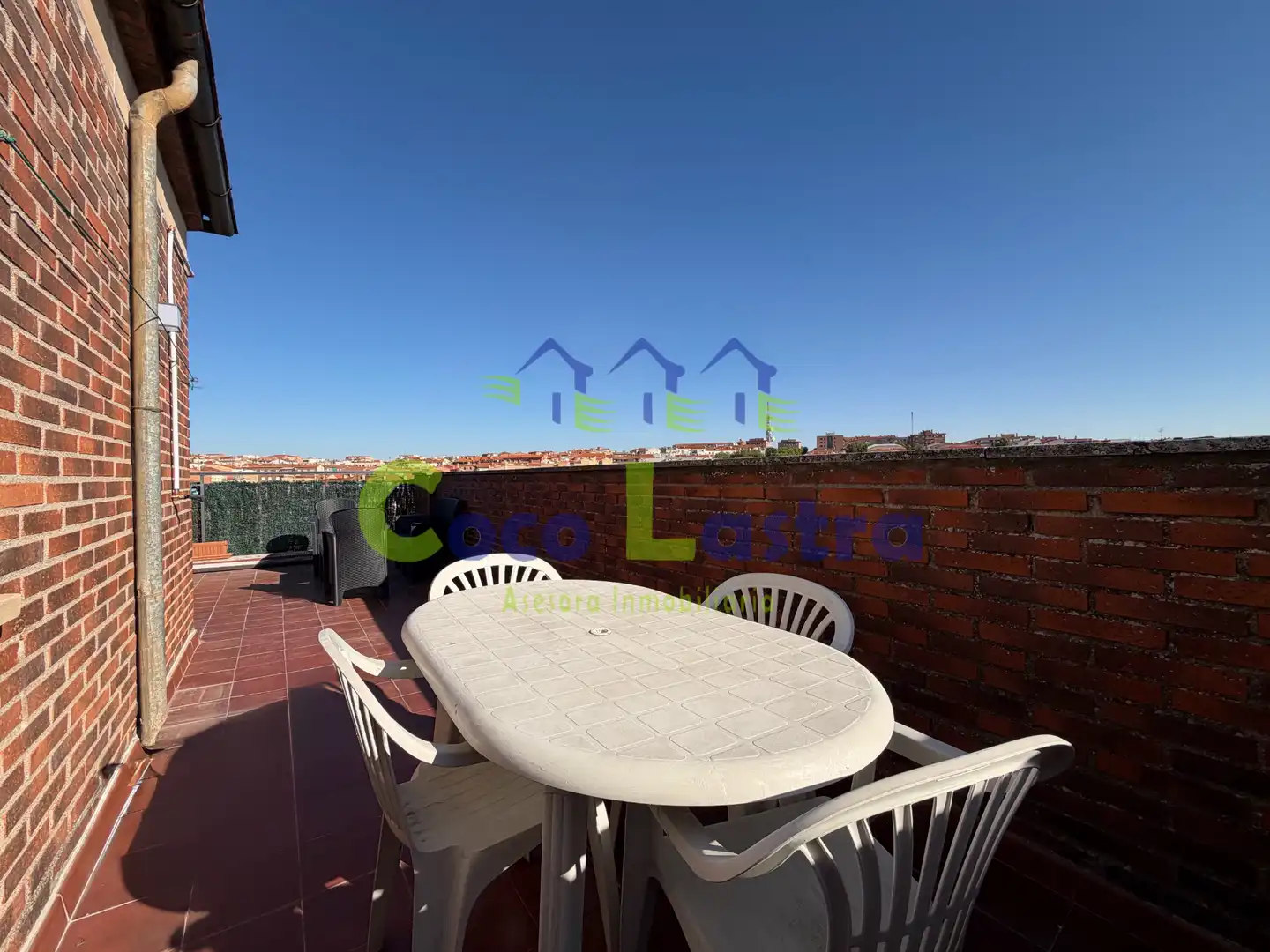 Terrace of Attic for rent in Salamanca  with Heating, Terrace and Furnished