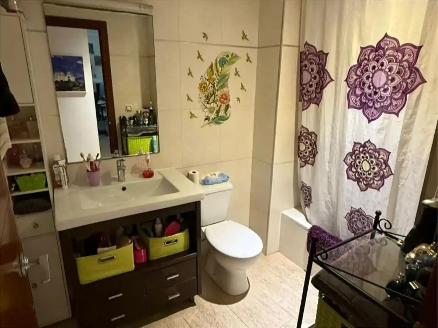 Badezimmer von Wohnungen zur Miete in Santa Eulària des Riu mit Klimaanlage und Schwimmbad