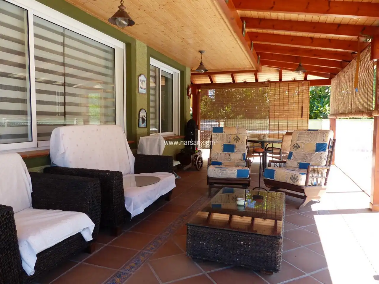 Terrassa de Casa o xalet en venda en Benicasim Golf