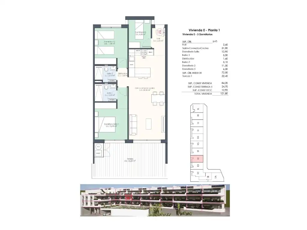 Apartamento con piscina en venta en Benijófar, imagen 33