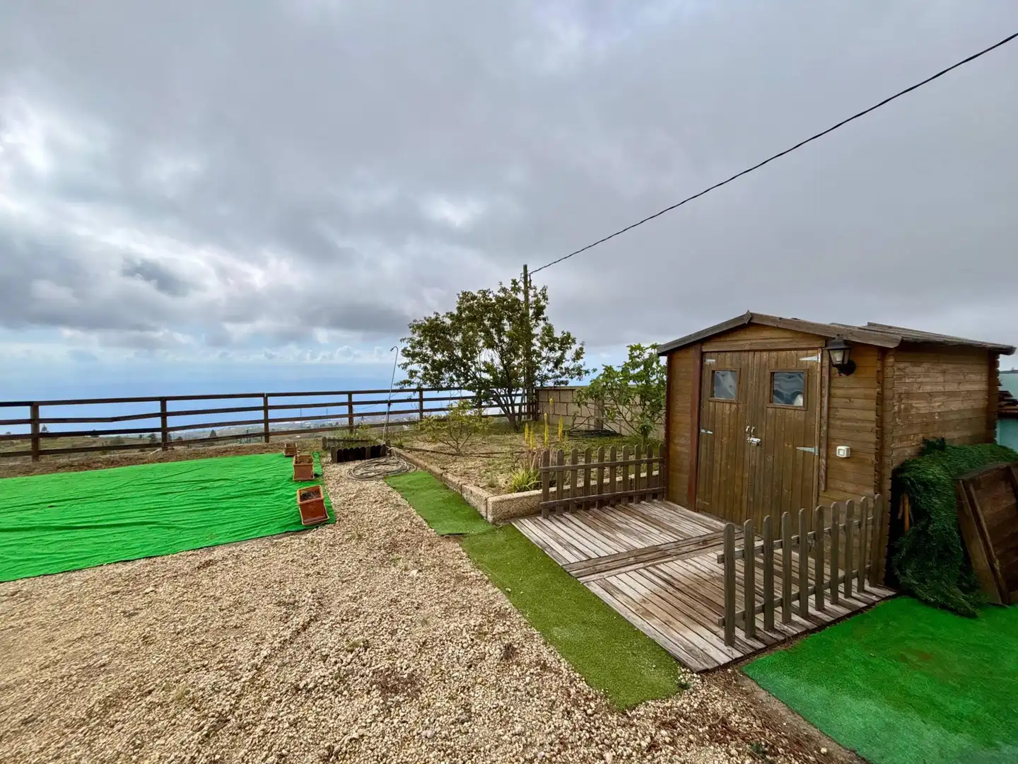 Terraza de Finca rústica en venta en Fasnia con Trastero, Piscina y Amueblado