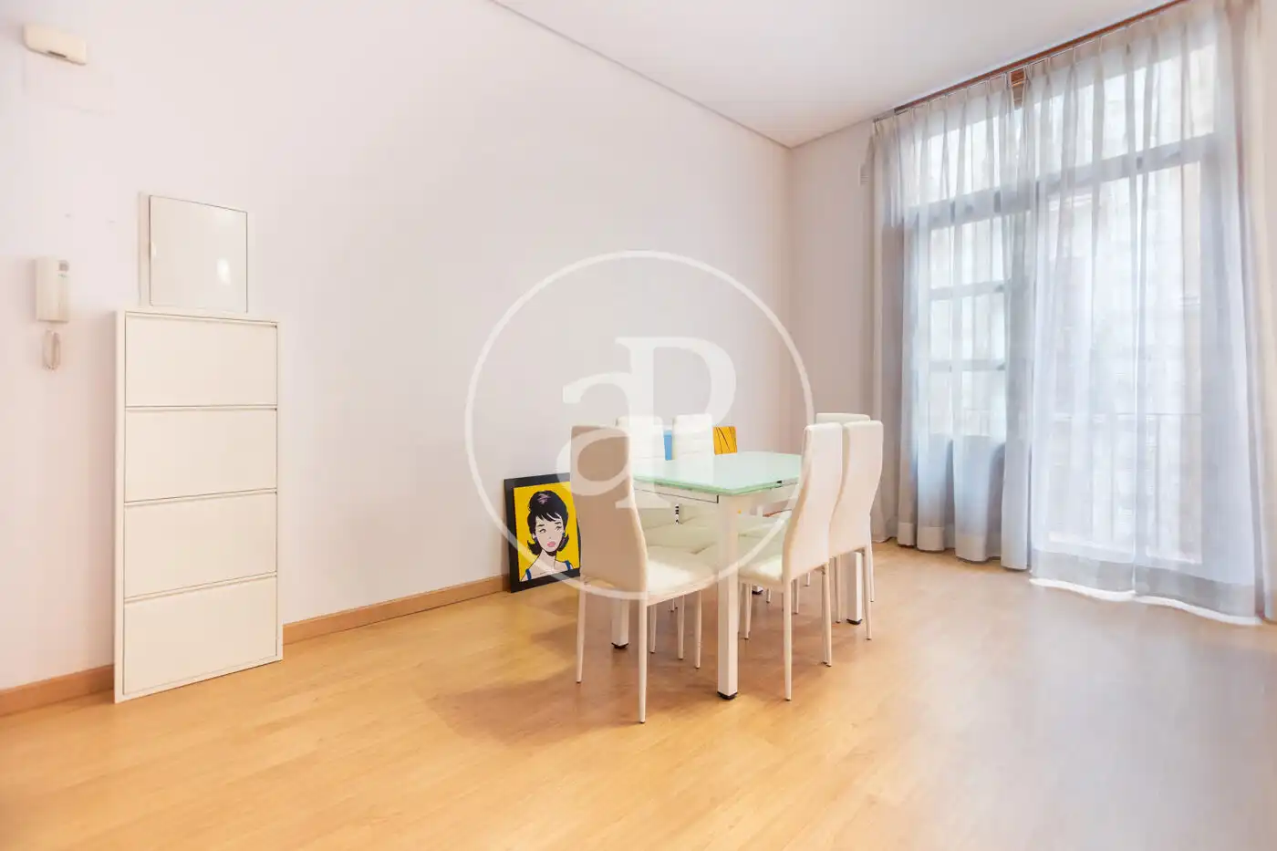 Esszimmer von Wohnung zur Miete in Valencia mit Klimaanlage, Heizung und Möbliert