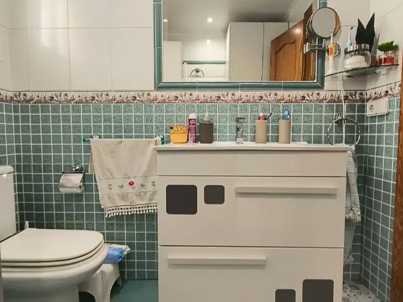 Bany de Pis en venda en Elche / Elx amb Aire condicionat, Terrassa i Balcó