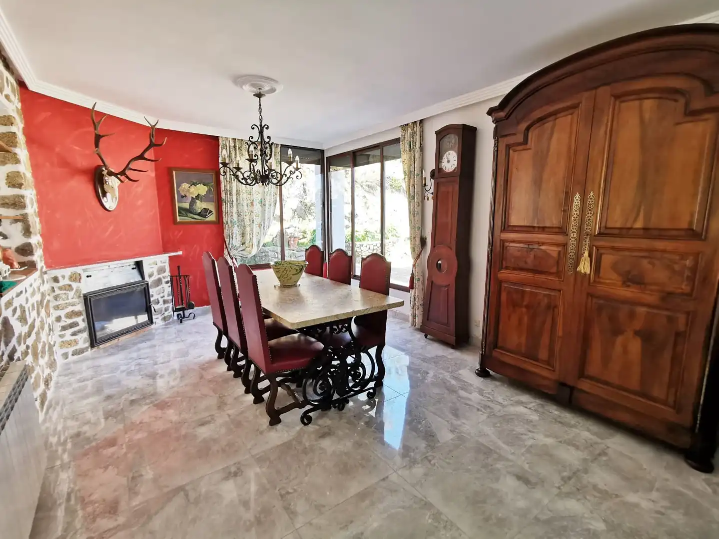 Comedor de Casa o chalet en venta en Acebo con Aire acondicionado, Calefacción y Jardín privado